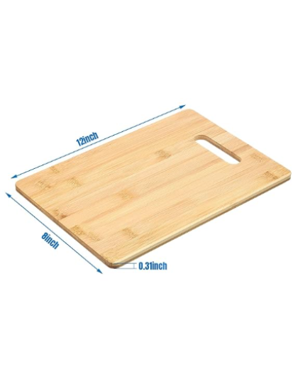 12&quot; x 8&quot; Bamboo Cutting Board